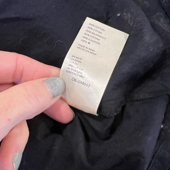 Anthropologie Paisley Pin Tuck Mini skirt with Pockets - Picture 10 of 11